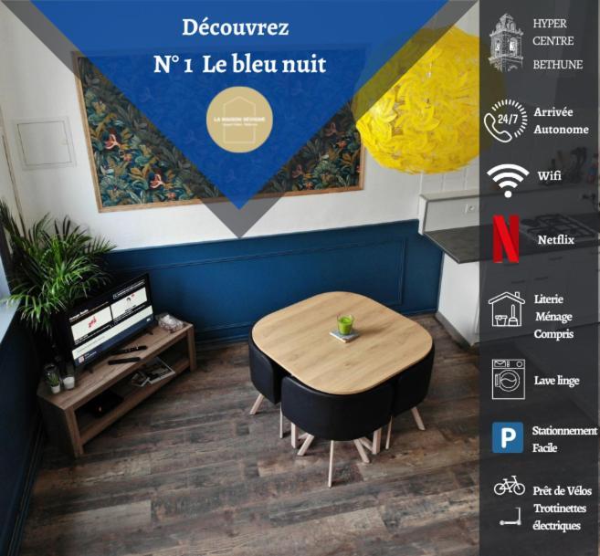 La Maison Sévigné - Appart Hôtel - N°1 Béthune Exterior foto